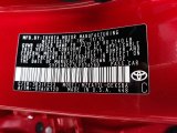 2020 Corolla Color Code for Barcelona Red Metallic - Color Code: 3R3