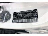 2020 CLA Color Code for Polar White - Color Code: 149