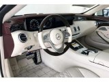 2020 Mercedes-Benz S 560 Cabriolet designo Porcelain/Titan Red Interior