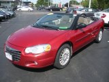 2006 Inferno Red Crystal Pearl Chrysler Sebring Touring Convertible #13613720