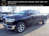 2020 Diamond Black Crystal Pearl Ram 1500 Big Horn Crew Cab 4x4 #136421756