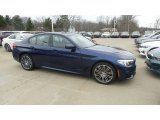 2020 BMW 5 Series Mediterranean Blue Metallic