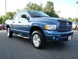 2003 Atlantic Blue Pearl Dodge Ram 1500 Laramie Quad Cab 4x4 #13610747