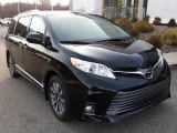 Midnight Black Metallic Toyota Sienna in 2020