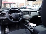 2020 Kia Sorento LX AWD Black Interior