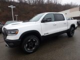 2020 Bright White Ram 1500 Rebel Crew Cab 4x4 #136442147