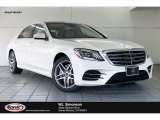 2020 designo Diamond White Metallic Mercedes-Benz S 450 Sedan #136442027
