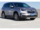 2020 Lunar Silver Metallic Honda Pilot EX-L #136468954