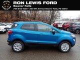 2020 Blue Candy Metallic Ford EcoSport SE 4WD #136497143
