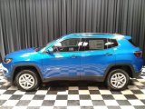 Laser Blue Pearl Jeep Compass in 2020