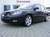 2008 Black Mica Mazda MAZDA3 s Sport Hatchback #13610588