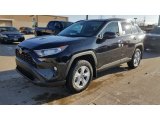 2020 Midnight Black Metallic Toyota RAV4 XLE AWD #136550357