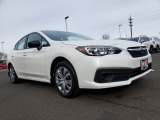 2020 Crystal White Pearl Subaru Impreza Sedan #136561873