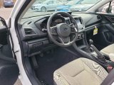2020 Subaru Impreza Sedan Ivory Interior
