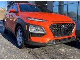 2020 Sunset Orange Hyundai Kona SE AWD #136569403
