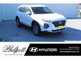 2020 Quartz White Hyundai Santa Fe SEL #136569419