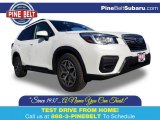 2020 Crystal White Pearl Subaru Forester 2.5i Premium #136569379