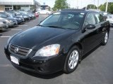 2002 Super Black Nissan Altima 2.5 SL #13613717