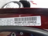 2020 4500 Color Code for Delmonico Red Pearl - Color Code: PRV