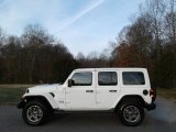 2020 Bright White Jeep Wrangler Unlimited Sahara 4x4 #136601775