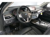 2020 BMW 7 Series 740i Sedan Black Interior