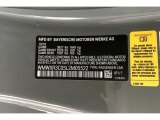 2020 Hardtop Color Code for Moonwalk Gray Metallic - Color Code: B71