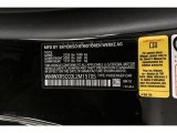 2020 Hardtop Color Code for Midnight Black Metallic - Color Code: A94