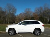 2020 Bright White Jeep Grand Cherokee Overland 4x4 #136630984