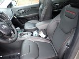 2020 Jeep Cherokee Trailhawk 4x4 Front Seat