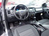 2020 Ford Ranger STX SuperCab 4x4 Ebony Interior