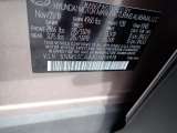 2020 Santa Fe Color Code for Earthy Bronze - Color Code: Y2B