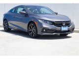 2020 Honda Civic Sport Coupe Front 3/4 View
