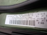 2020 Grand Cherokee Color Code for Green Metallic - Color Code: PFQ