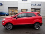 2020 Race Red Ford EcoSport Titanium 4WD #136694161
