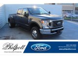 2020 Magnetic Ford F350 Super Duty Lariat Crew Cab 4x4 #136694142