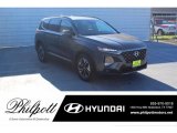 2020 Portofino Gray Hyundai Santa Fe Limited #136694146