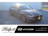 2020 Hampton Gray Hyundai Sonata SEL #136694145