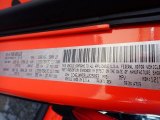 2020 Wrangler Color Code for Punkn Metallic - Color Code: PE4