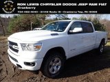 2020 Bright White Ram 1500 Big Horn Crew Cab 4x4 #136697058