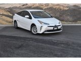 2019 Blizzard White Pearl Toyota Prius XLE #136709432