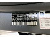 2020 AMG GT Color Code for designo Selenite Grey Magno (Matte) - Color Code: 297