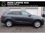 2020 Gravity Gray Kia Sorento LX AWD #136709451