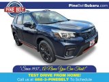 2020 Dark Blue Pearl Subaru Forester 2.5i Sport #136726822
