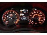 2016 Subaru WRX STI Gauges