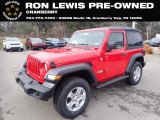 2020 Firecracker Red Jeep Wrangler Sport 4x4 #136743787