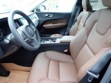 2020 Volvo XC60 T5 AWD Momentum Maroon Brown Interior