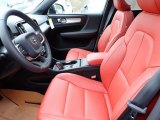 2020 Volvo XC40 T5 Momentum AWD Oxide Red/Charcoal Interior