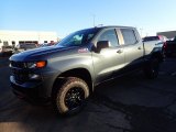 2020 Shadow Gray Metallic Chevrolet Silverado 1500 Custom Trail Boss Crew Cab 4x4 #136743853