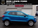 2020 Blue Candy Metallic Ford EcoSport SE 4WD #136762853