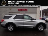 2020 Iconic Silver Metallic Ford Explorer XLT 4WD #136762848